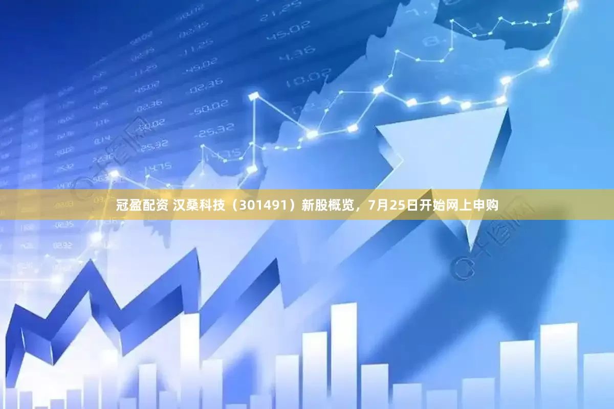 冠盈配资 汉桑科技（301491）新股概览，7月25日开始网上申购