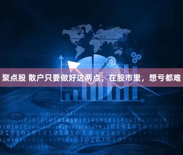 聚点股 散户只要做好这两点，在股市里，想亏都难