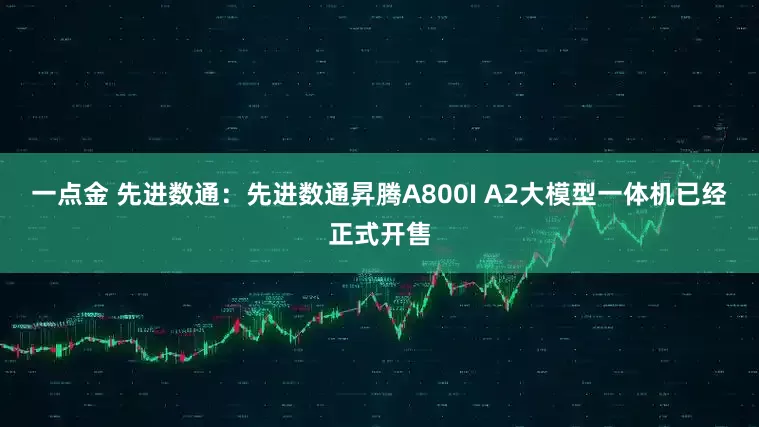 一点金 先进数通：先进数通昇腾A800I A2大模型一体机已经正式开售