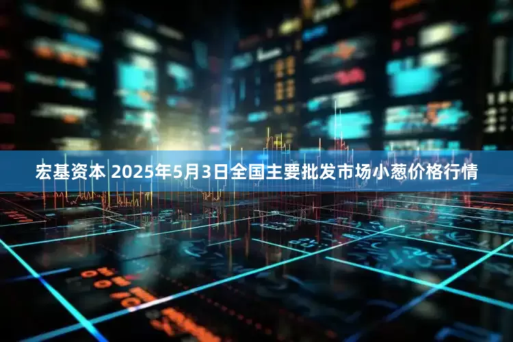 宏基资本 2025年5月3日全国主要批发市场小葱价格行情